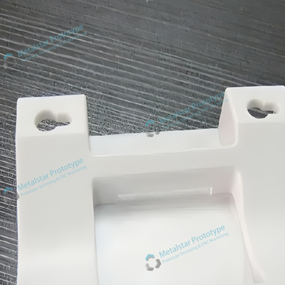 Nylon plastic CNC machining prototype used for electrical devices