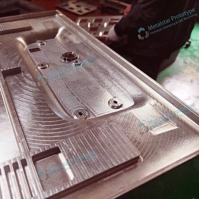Precise CNC aluminium prototyping machining used for instrument