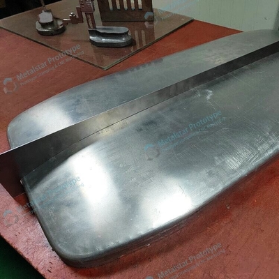 Fast prototype deep draw stamping process for garden equipment