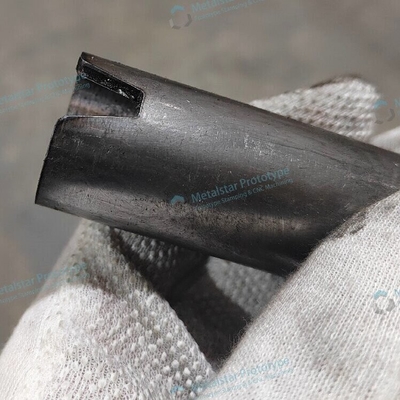 Custom 3D tube laser cutting prototype for off-road motorcycle