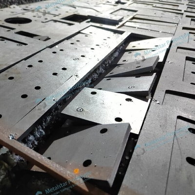 Custom metal prototype laser cutting for 1.0 to 20.0mm steel and aluminum