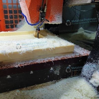 Polishing smooth CNC plastic machining services / ABS plastic cnc prototype