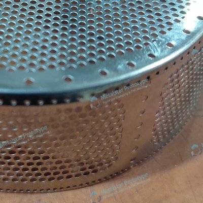 Custom 0.5mm SS prototype sheet metal fabrication for appliances