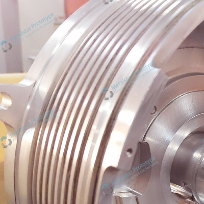 Custom 7075 aluminum CNC machining prototypes used for vehicle