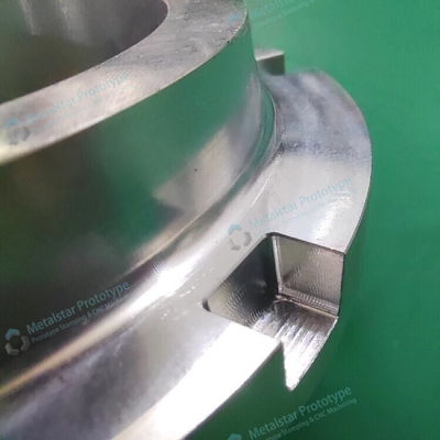 Custom aluminum prototype machining used for off-road motorcycle