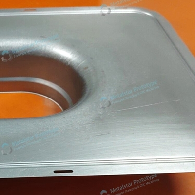 1.0mm CRS rapid prototype deep draw stamping used for architecture