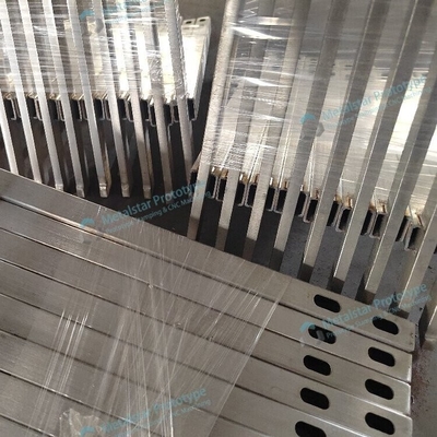 ASTM SS304 square prototyping and low volume production tube parts for decoration industry