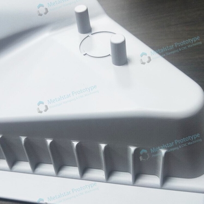 Quick quality CNC plastic prototype used for off-road motorcycle