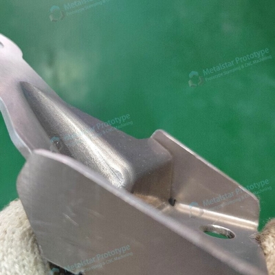 Custom 2.5mm aluminum prototype fabrication used for appliances