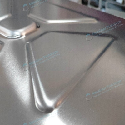 1.0mm aluminum sheet metal rapid prototype used for appliances