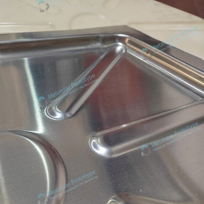 AL 1.0mm fast prototype sheet metal stamping used for appliances
