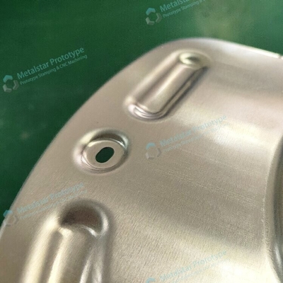1.5mm aluminum prototype metal parts used for off-road motorcycle