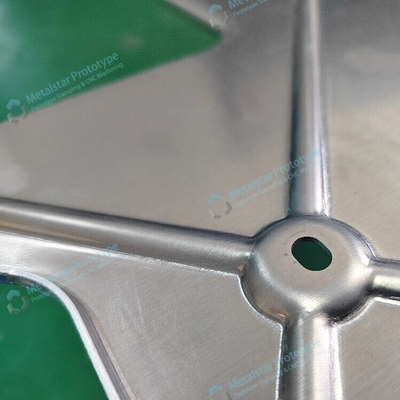 1.50mm AL prototype sheet metal fabrication used for automobiles
