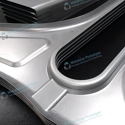 Custom high-strength low-alloy steel fast sheet metal prototype fabrication used for vehicles