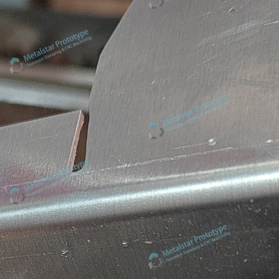 Fast 1.5mm prototype aluminum part used for household appliances