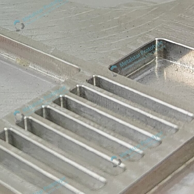 Precise CNC aluminium prototyping machining used for instrument