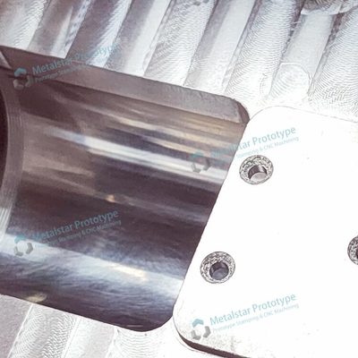 Rapid high quality aluminum alloy CNC machining prototypes used for industrial equipments