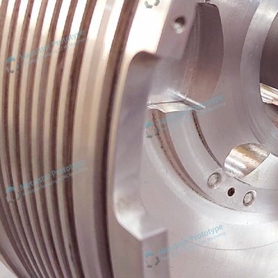Custom 7075 aluminum CNC machining prototypes used for vehicle