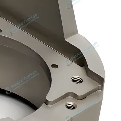 Aluminum quick turn CNC machining prototypes used for motorcycle
