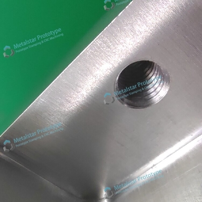 Aluminum alloy CNC prototype service for lab testing / rapid metal prototyping