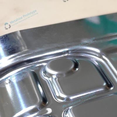 Fast 0.8mm SS316 rapid sheet metal prototyping used for appliance