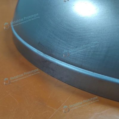 Deep draw prototype stamping customization used for architecture