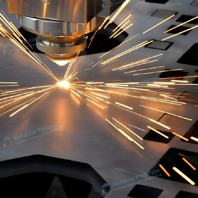 Custom 1.2mm aluminum fast prototype fabrication used for devices