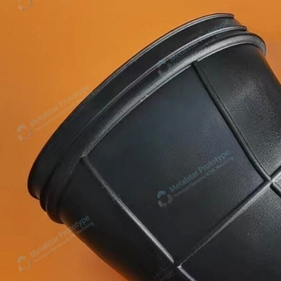 Rapid plastic vacuum casting part for vehicle exhaust system