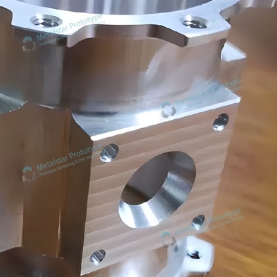 Rapid prototyping aluminum CNC machining parts used for devices